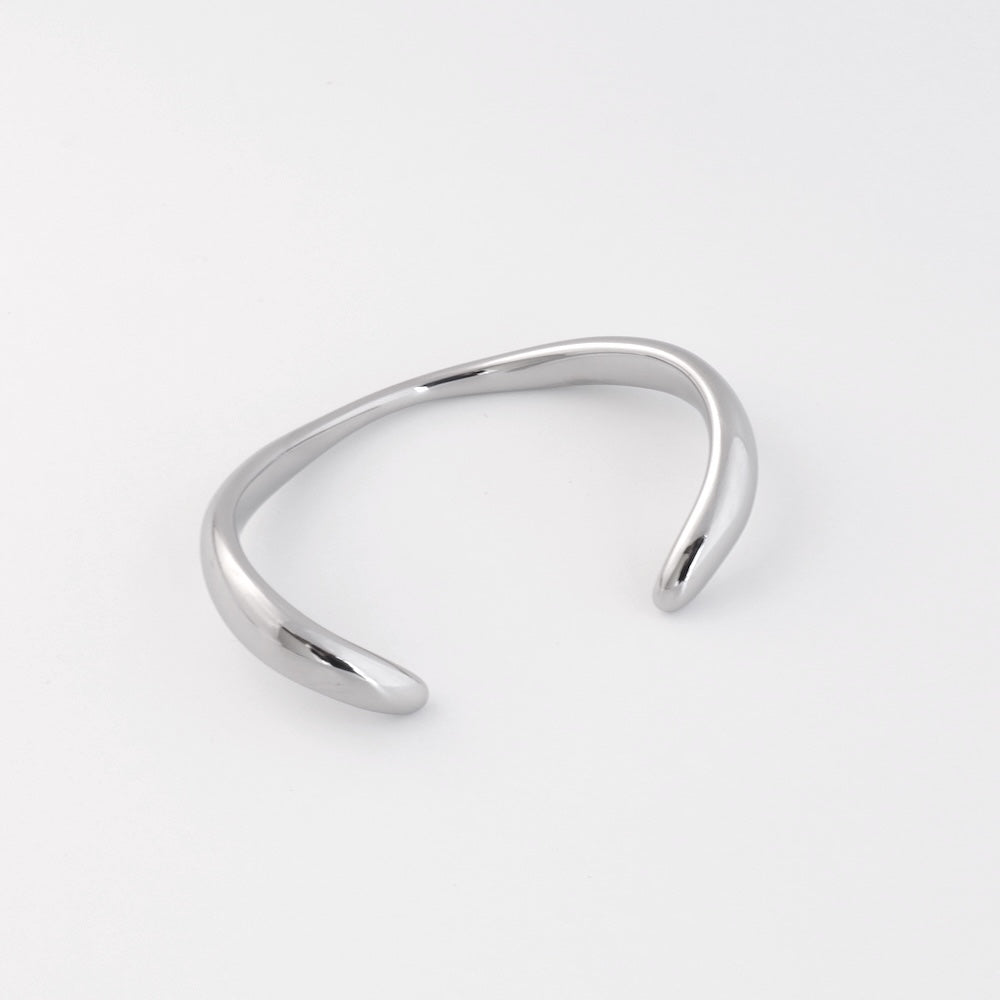N213 stainless plump oversized bangle