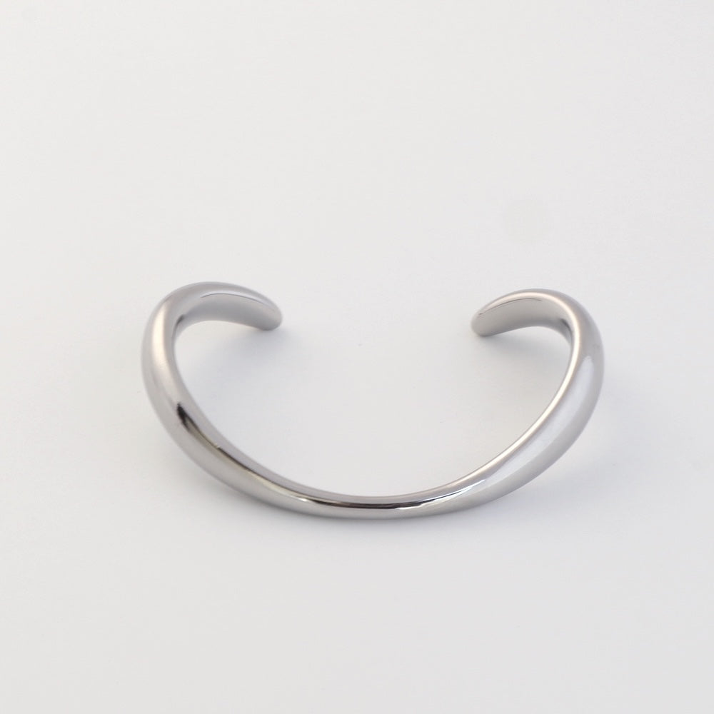 N213 stainless plump oversized bangle