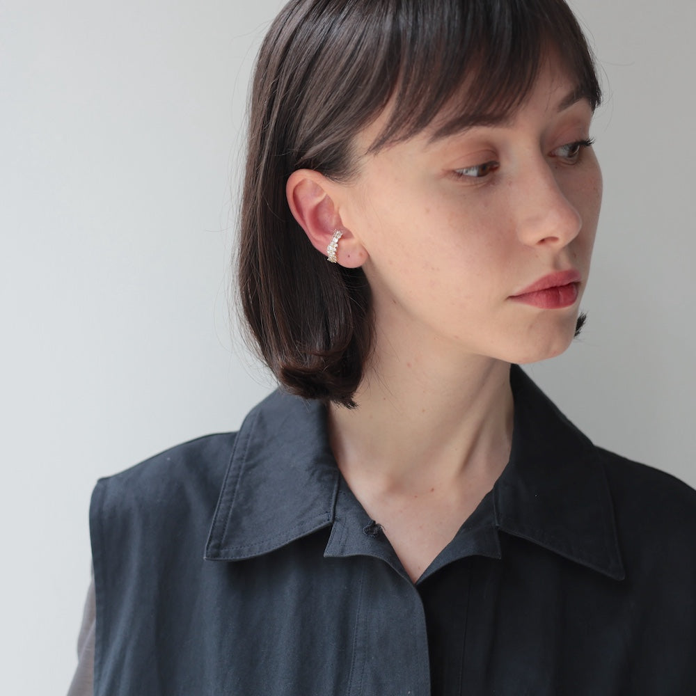 C010 zirconia ear cuff