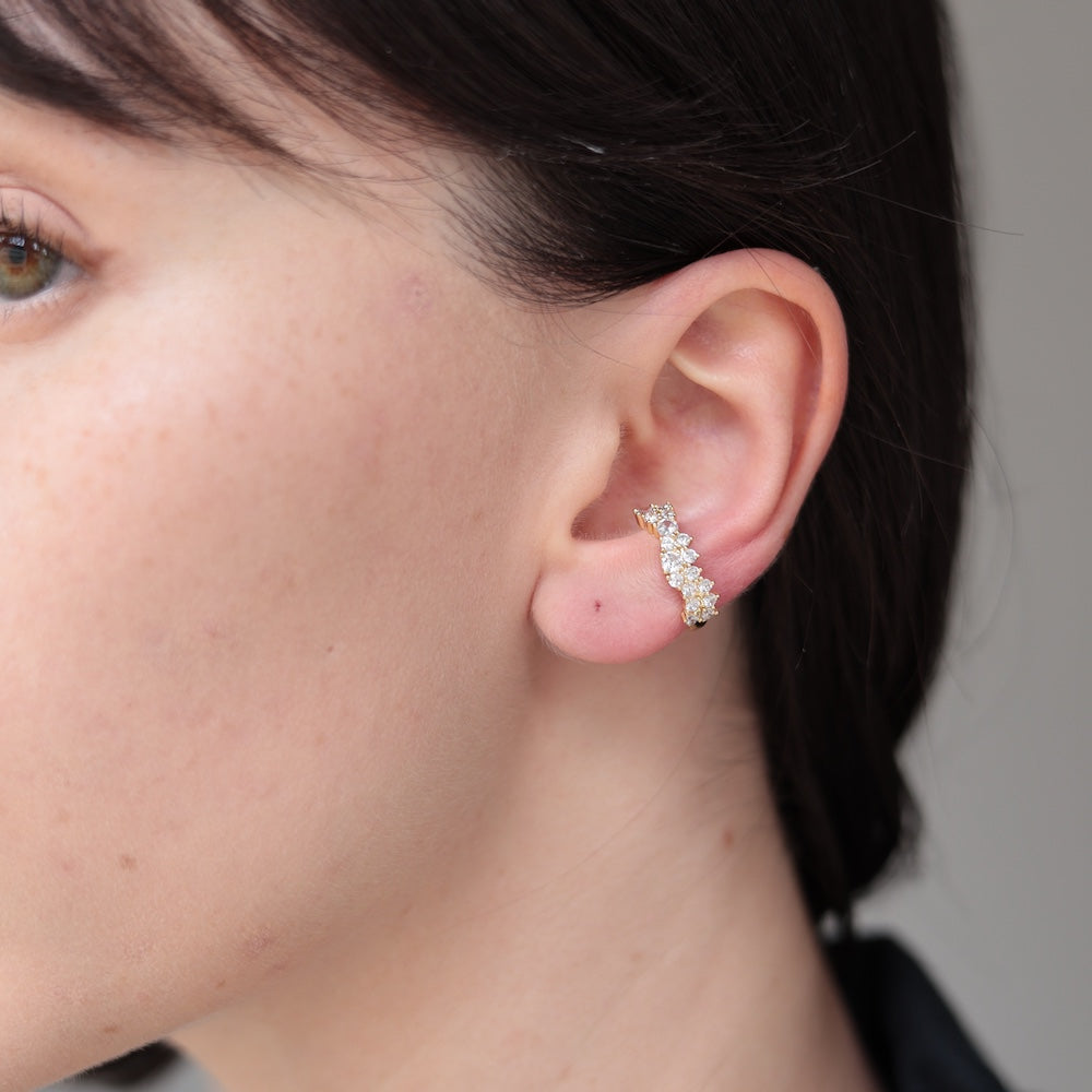 C010 zirconia ear cuff