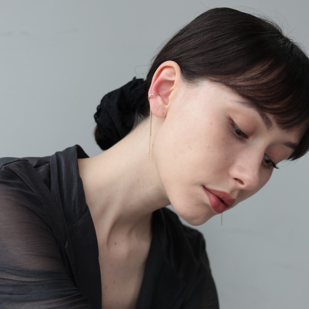 C021 long chain ear cuff