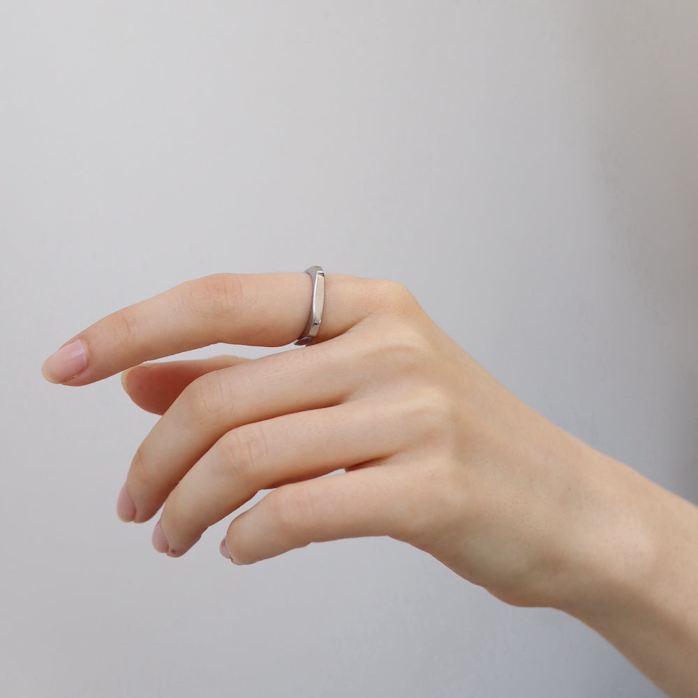 R096 stainless square ring