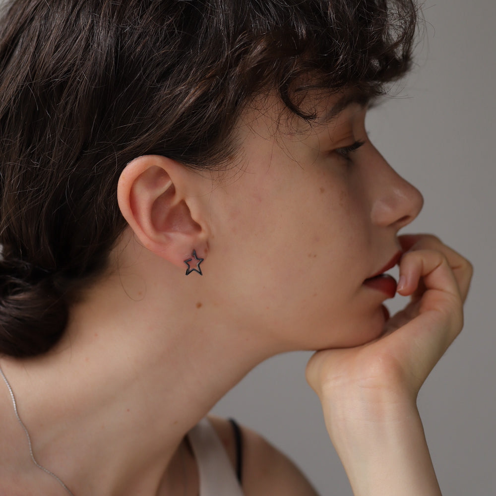 P203 stainless metal star pierce