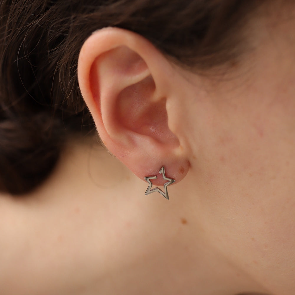 P203 stainless metal star pierce