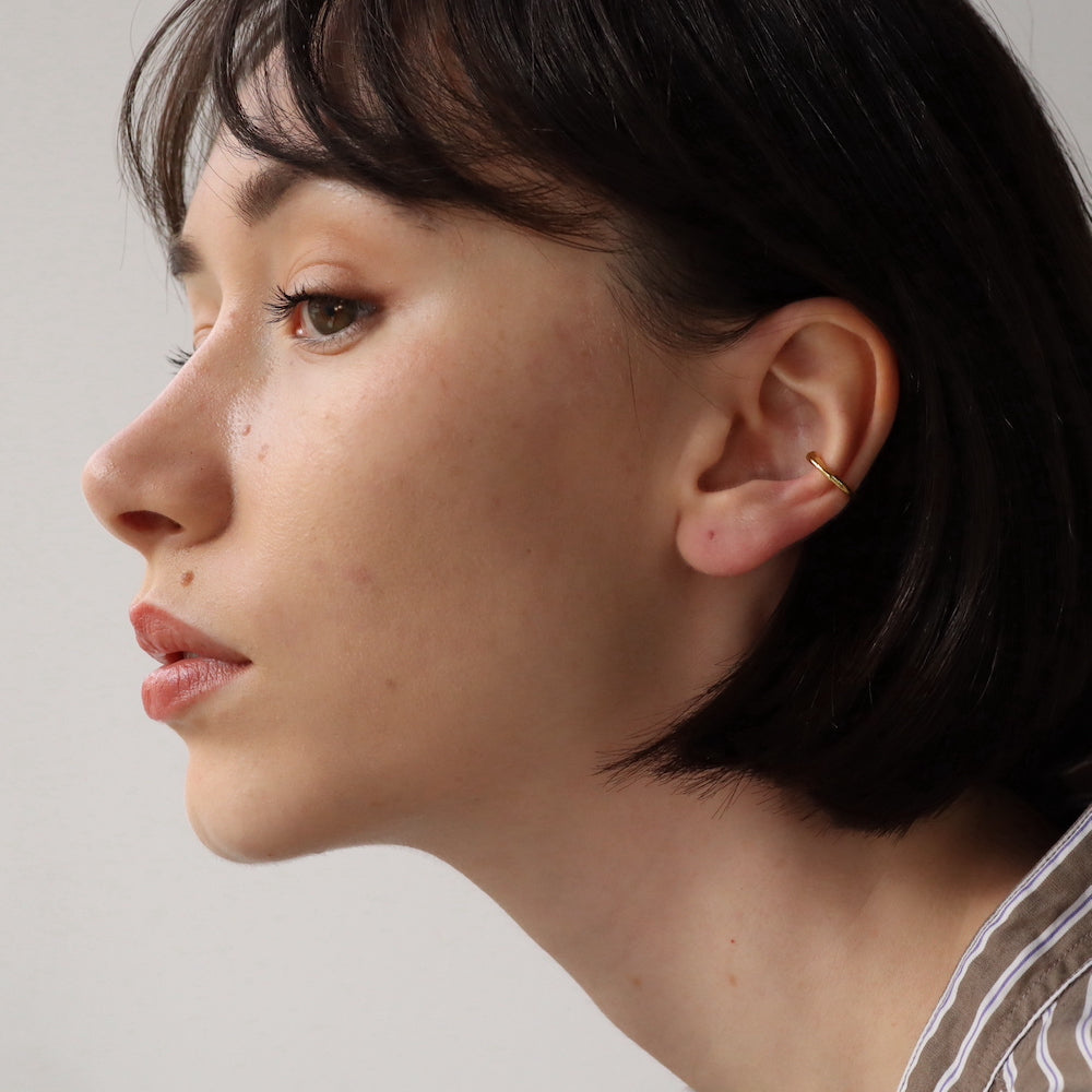 C121 silver925 horseshoe earcuff