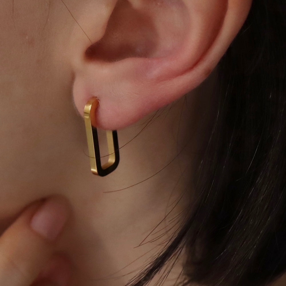P296 stainless 2way bicolor chain pierce
