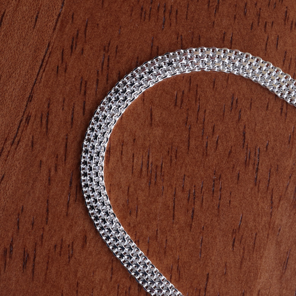 N104 silver925 belt chain bracelet