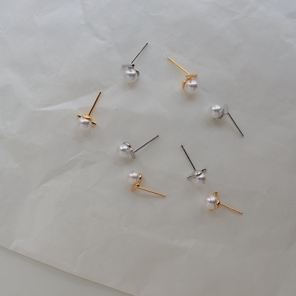 P365 silver925 pearl stick minimum pierce