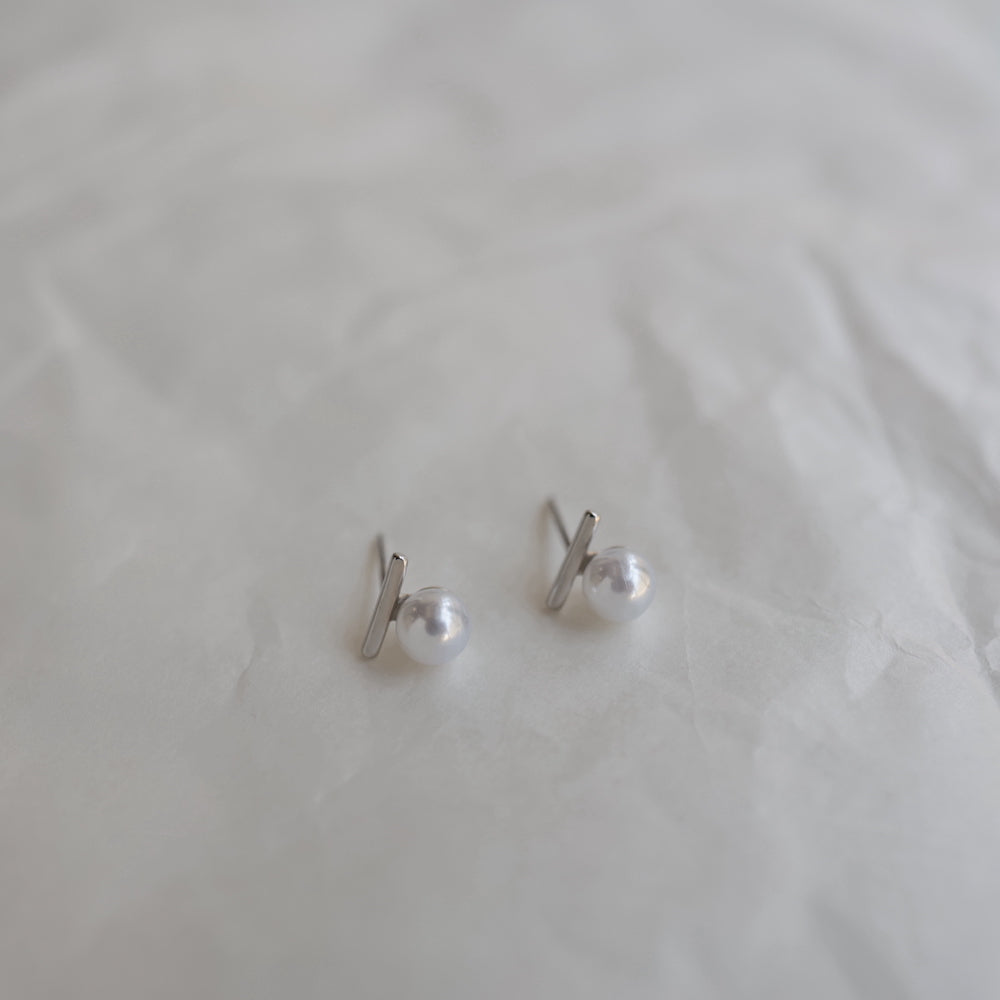 P365 silver925 pearl stick minimum pierce