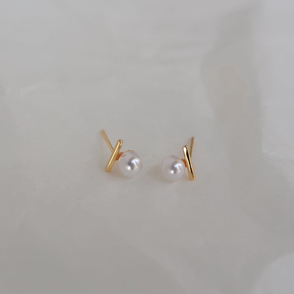 P365 silver925 pearl stick minimum pierce