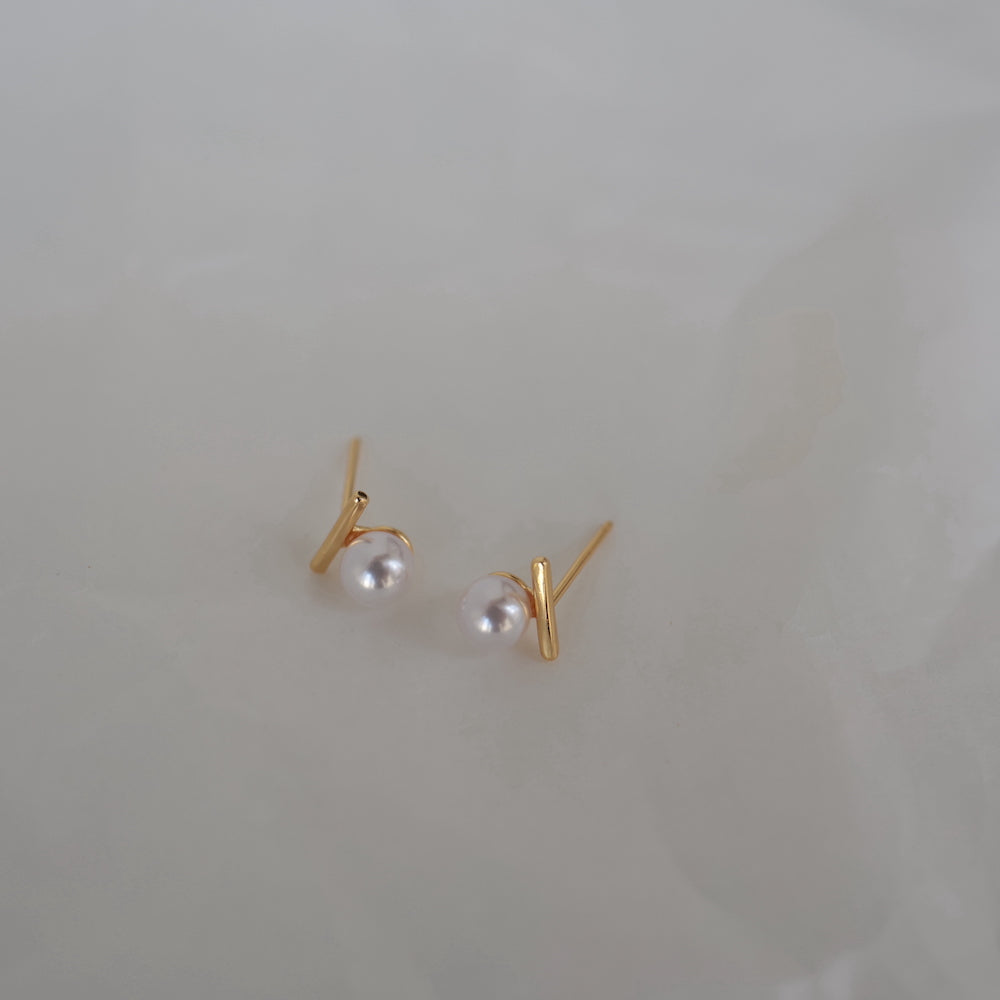 P365 silver925 pearl stick minimum pierce