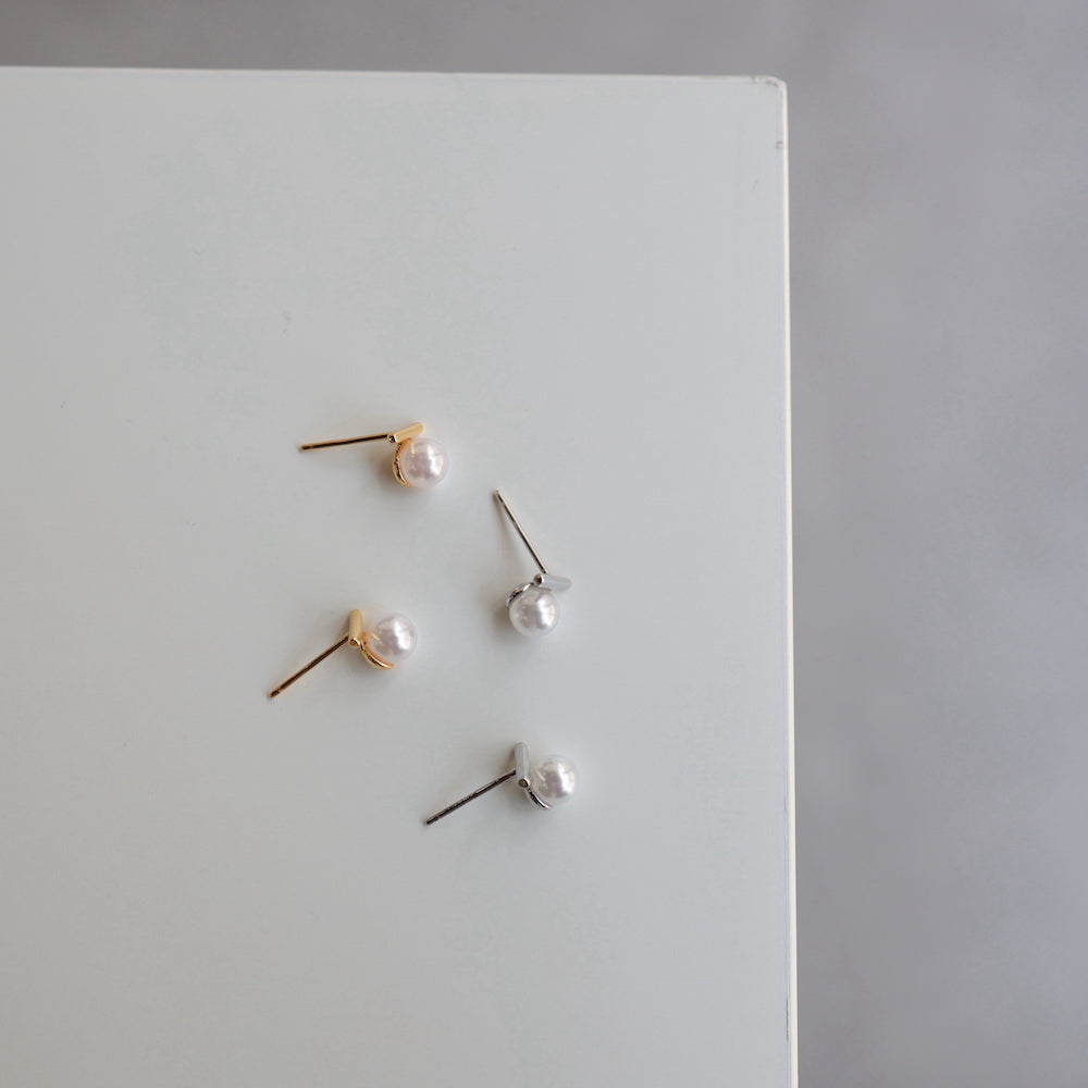 P365 silver925 pearl stick minimum pierce