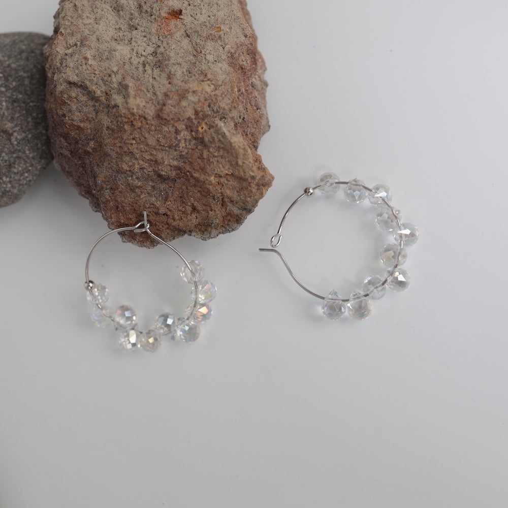 P349 clear drop hoop pierce