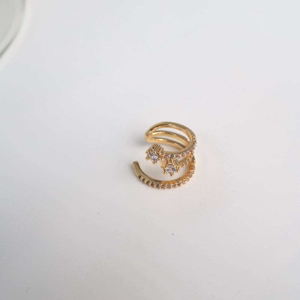 C019 zirconia ear cuff