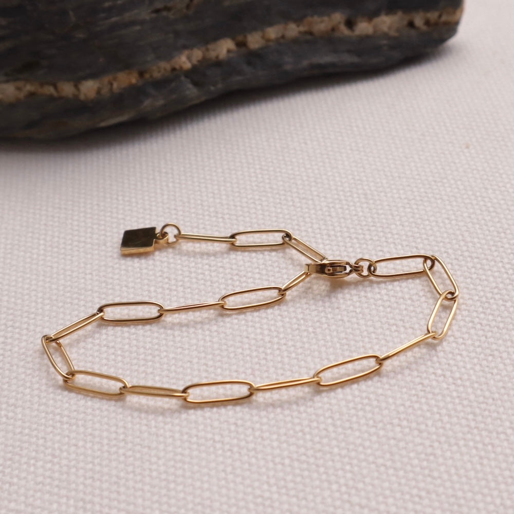 N088 stainless adjust free square charm bracelet