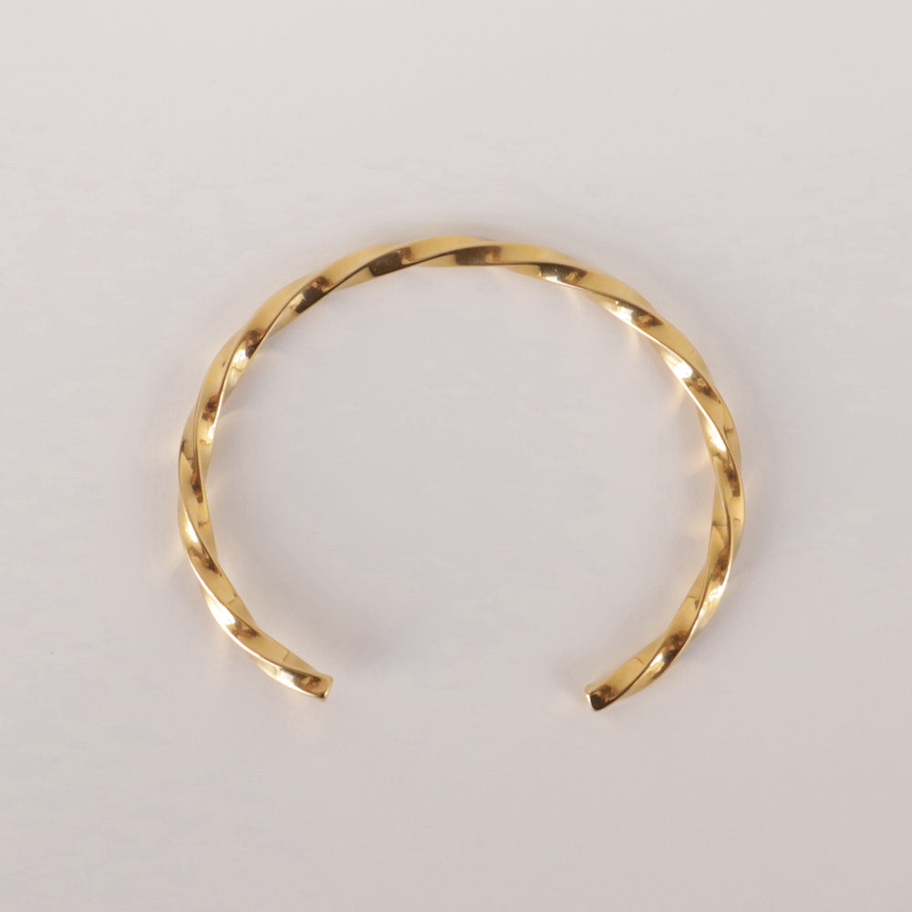 N060 stainless twist bangle