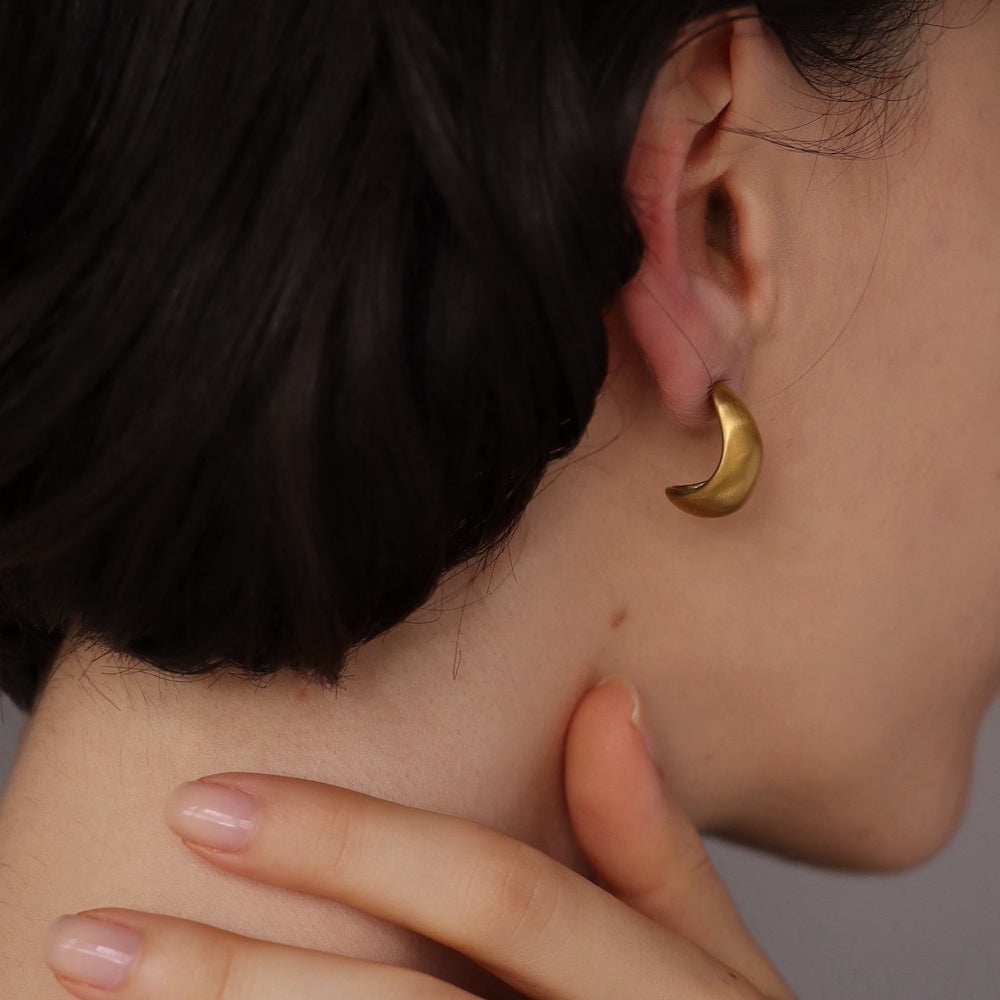 P125 stainless matte color plump pierce