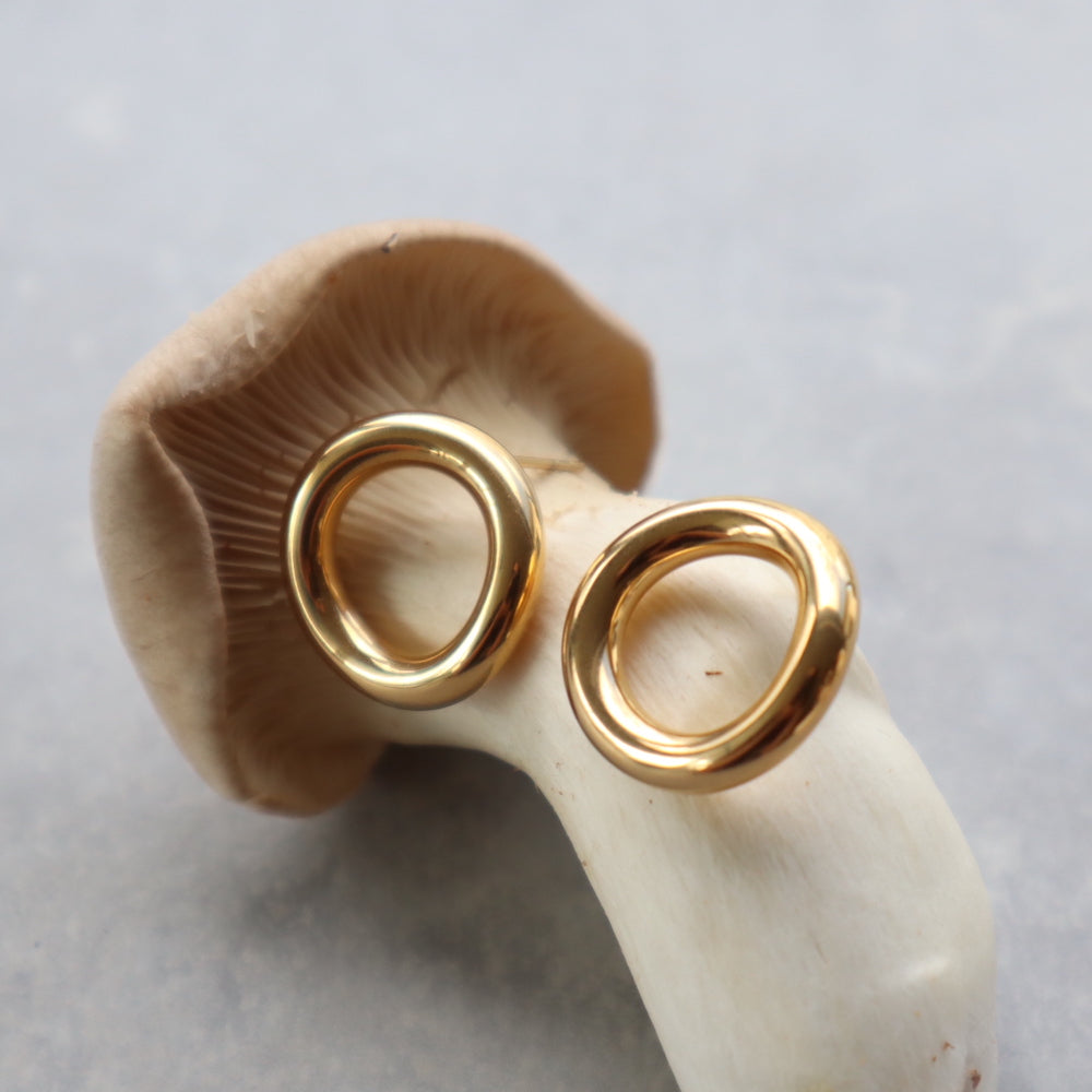 P018 stainless mat circle pierce