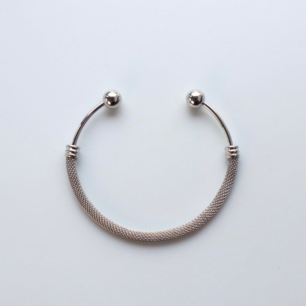 N149 stainless mesh bangle