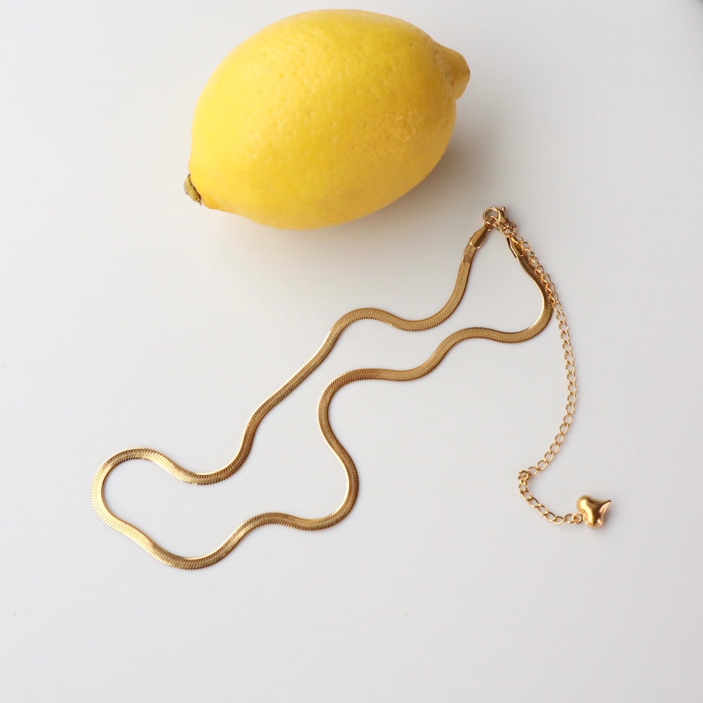 N071 stainless back design necklace