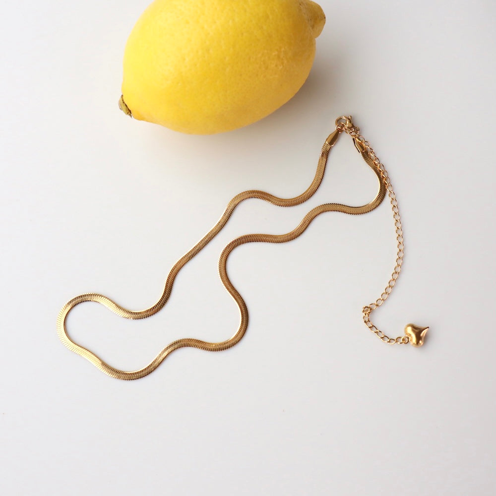 N071 stainless back design necklace