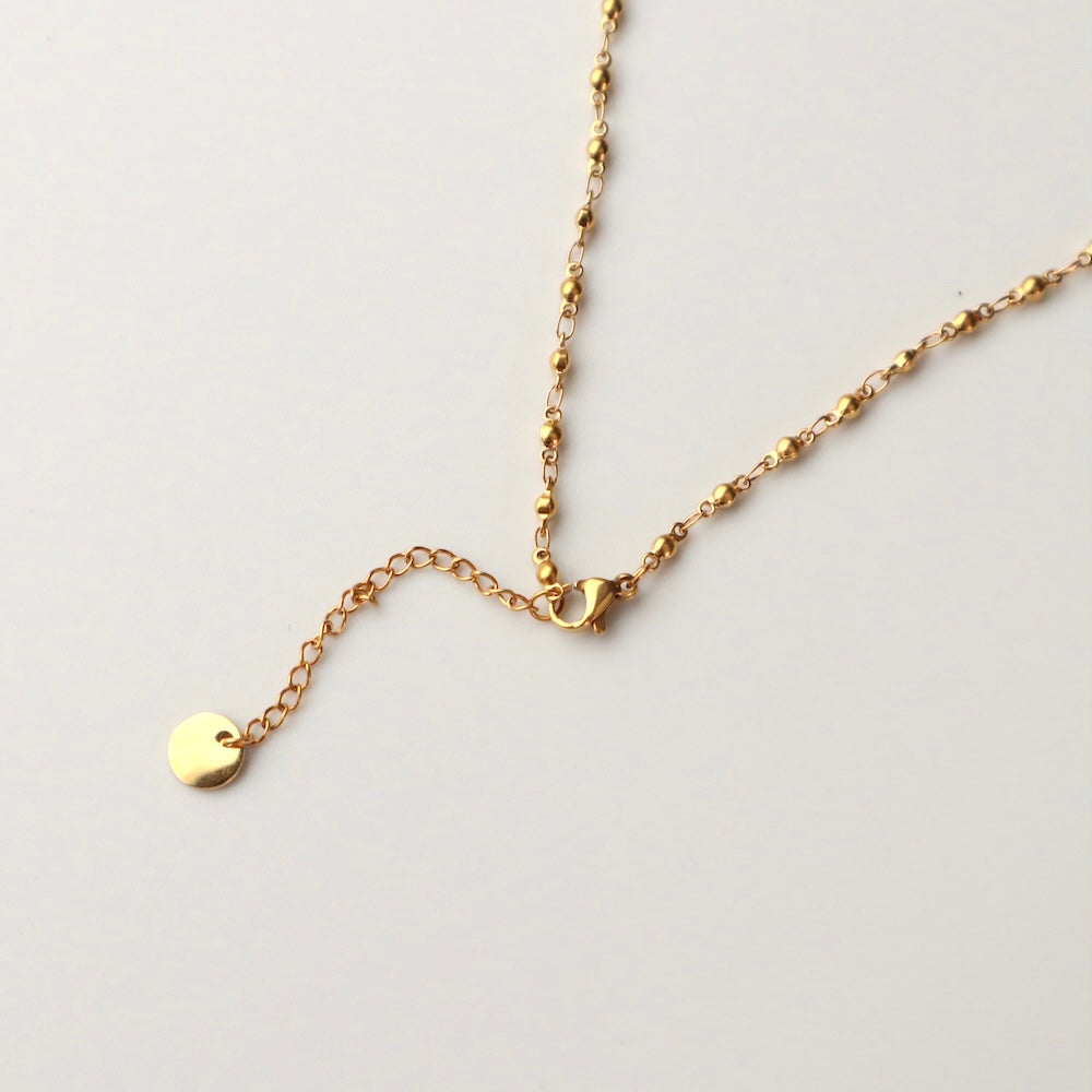 N100 stainless mix chain necklace