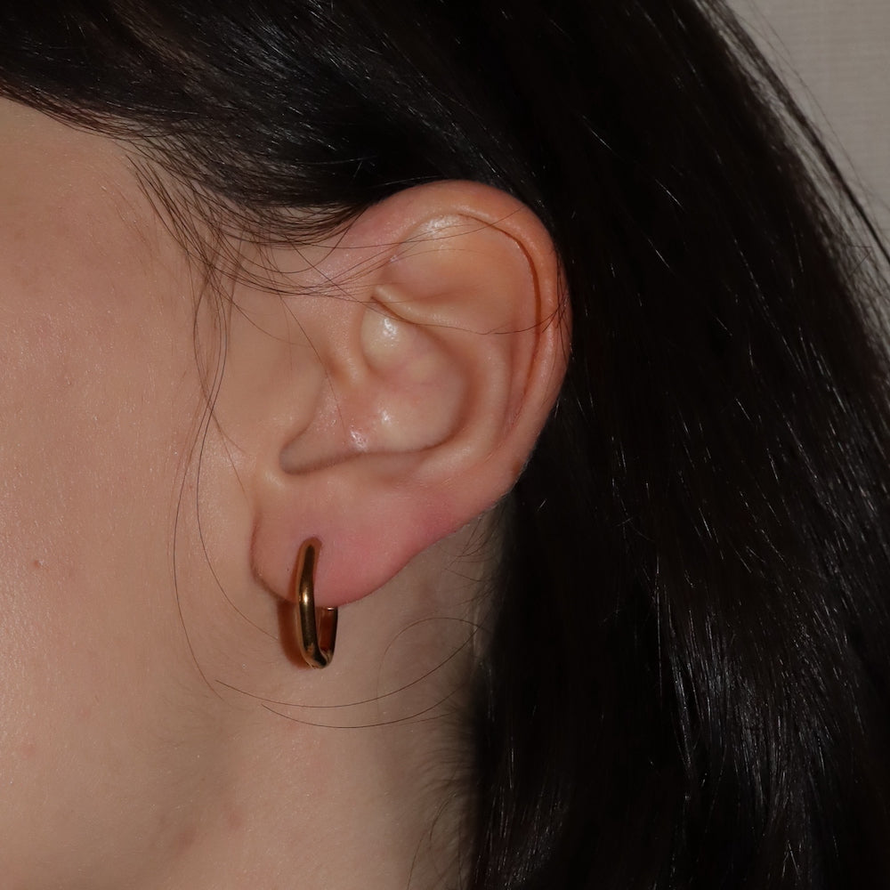 P210 stainless hexagon minimum hoop pierce
