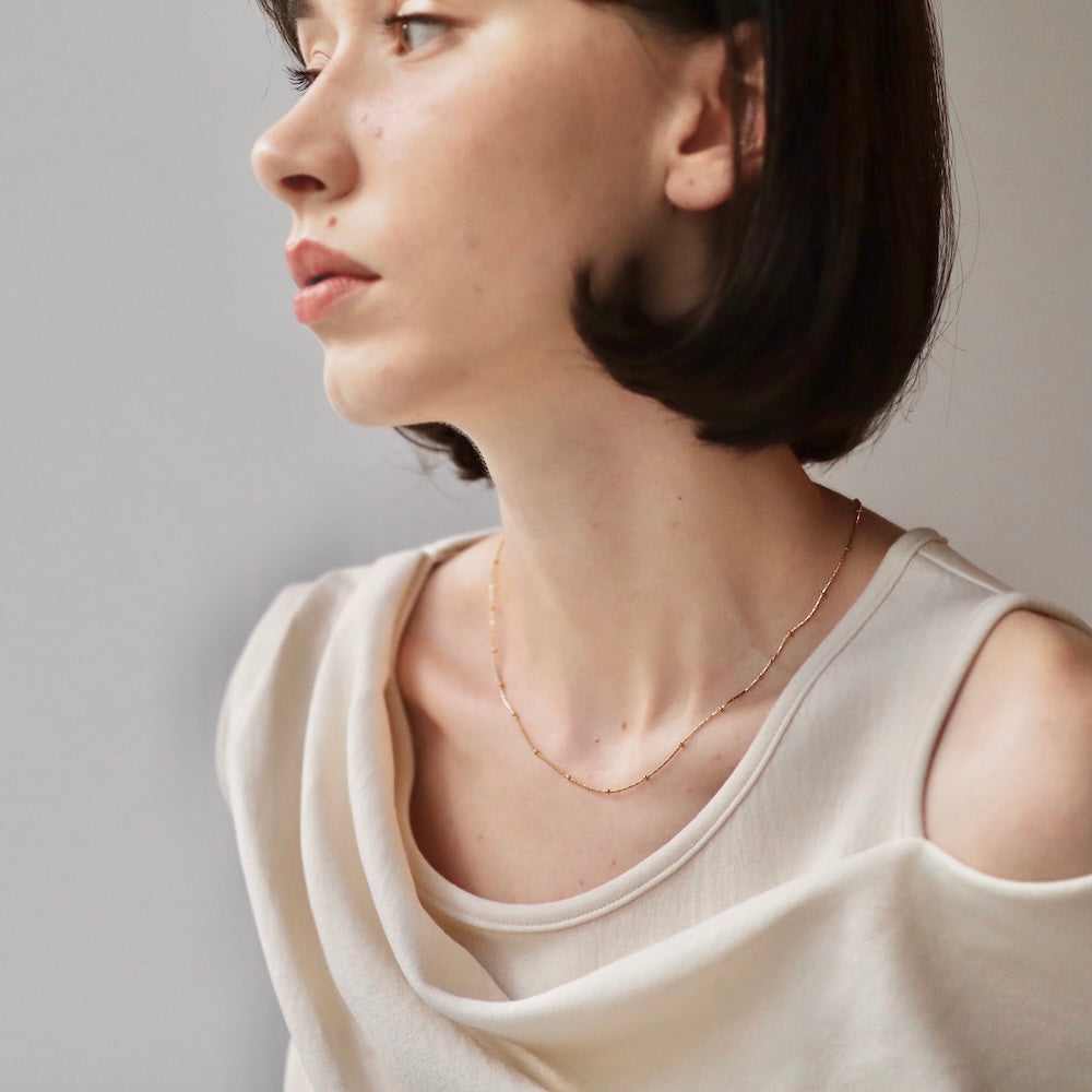 N085 stainless THUBUTHUBU necklace