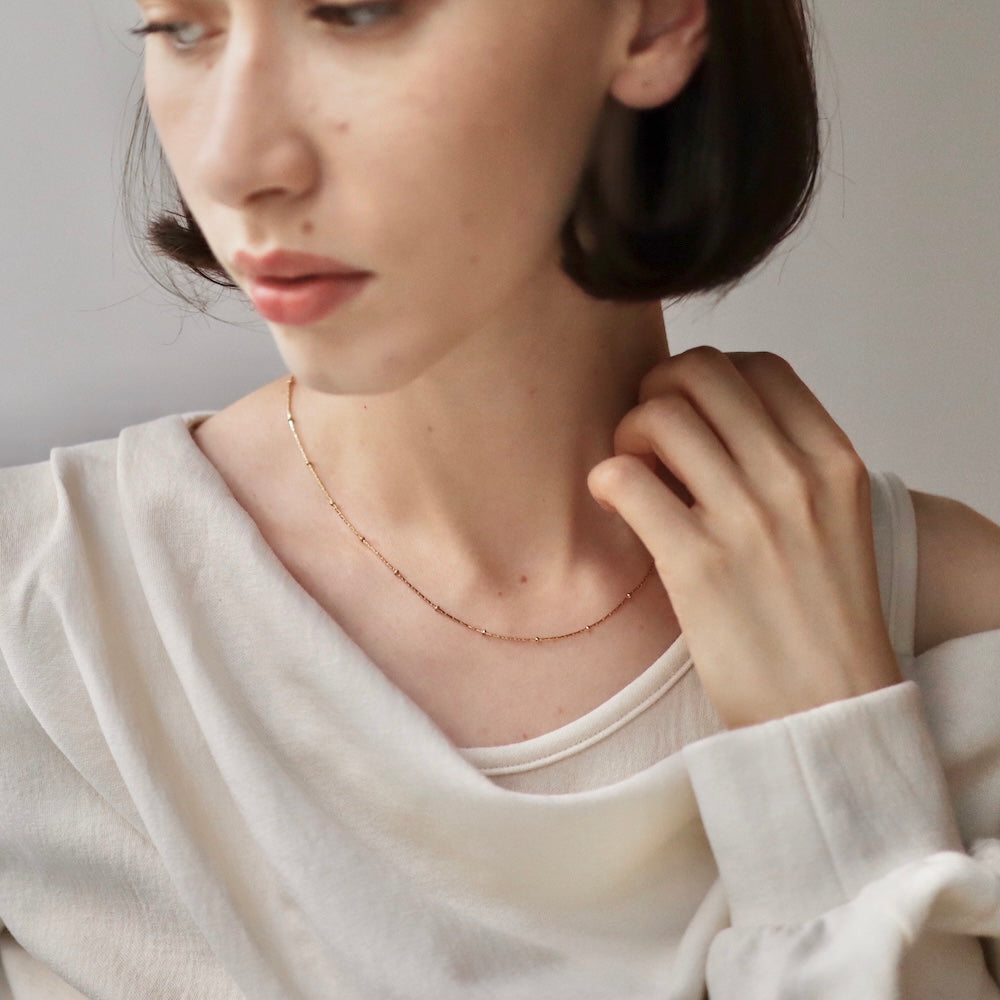 N085 stainless THUBUTHUBU necklace