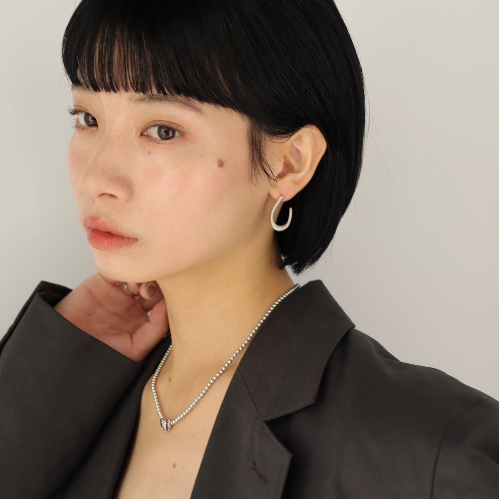 P054 open drop matte pierce