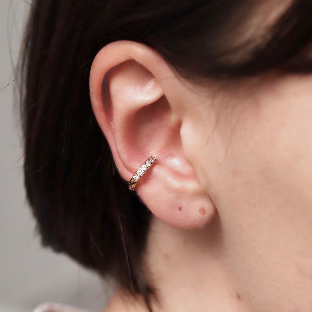 C018 stainless sizefree ear cuff