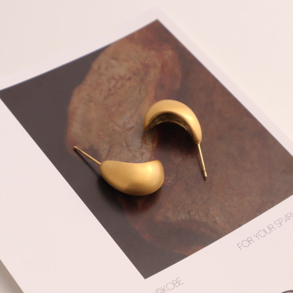 P125 stainless matte color plump pierce