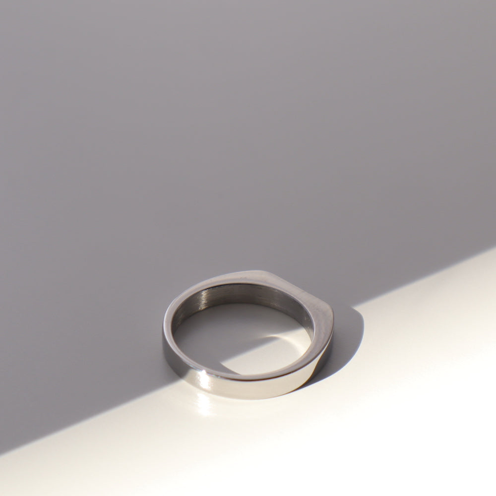 R032 stainless square top ring
