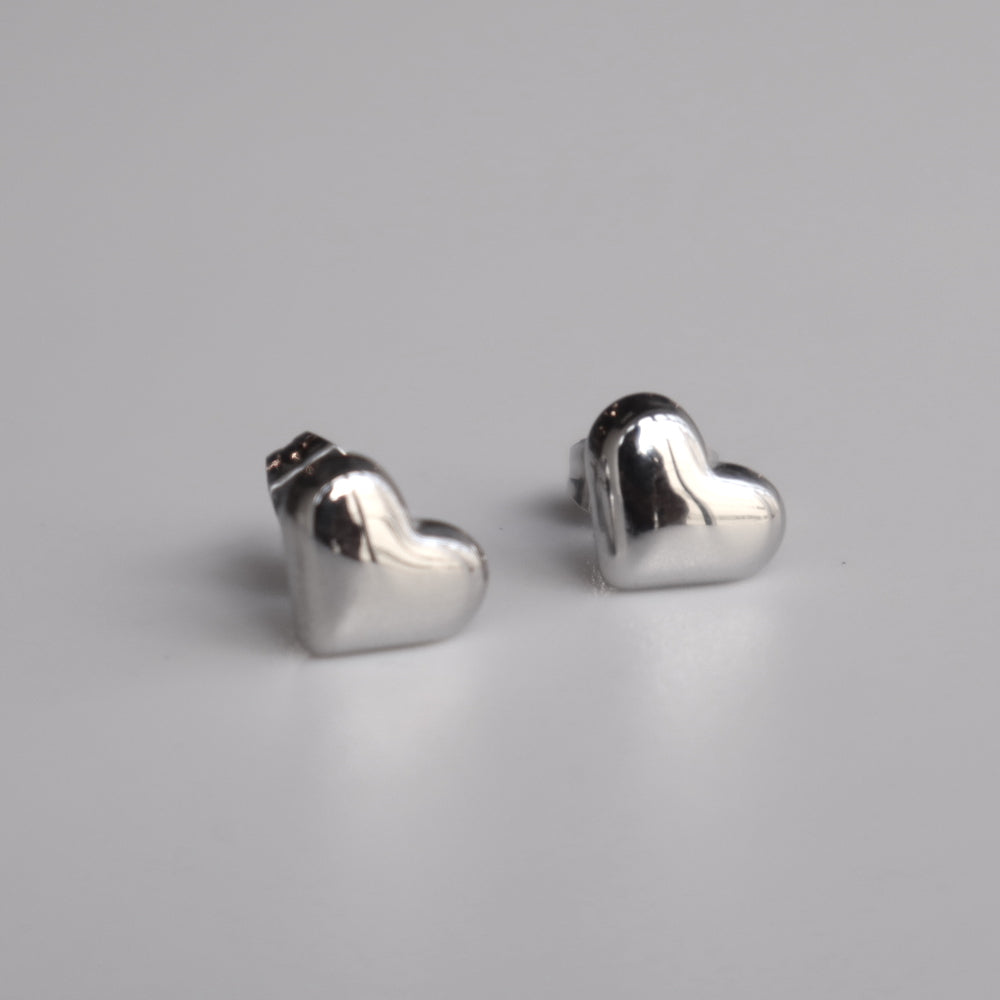 P072 stainless heart minimum pierce