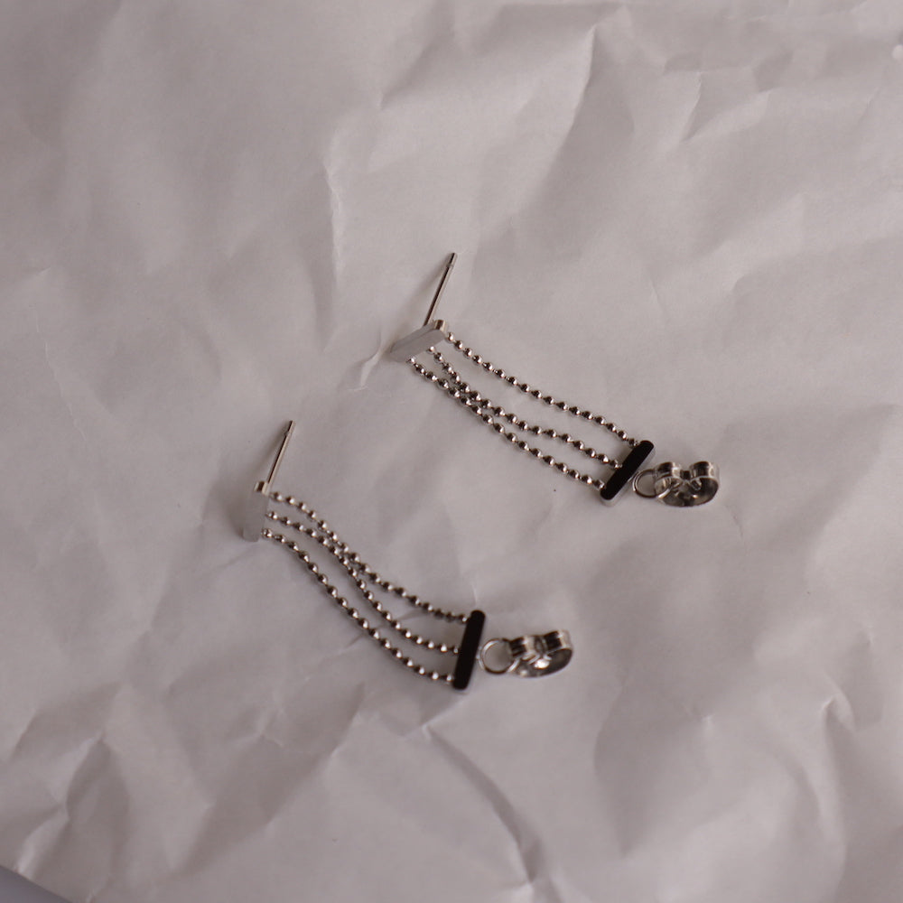 P305 stainless chain hoop pierce