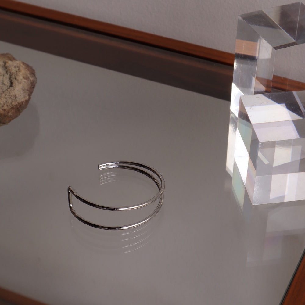 N030 stainless divided bangle