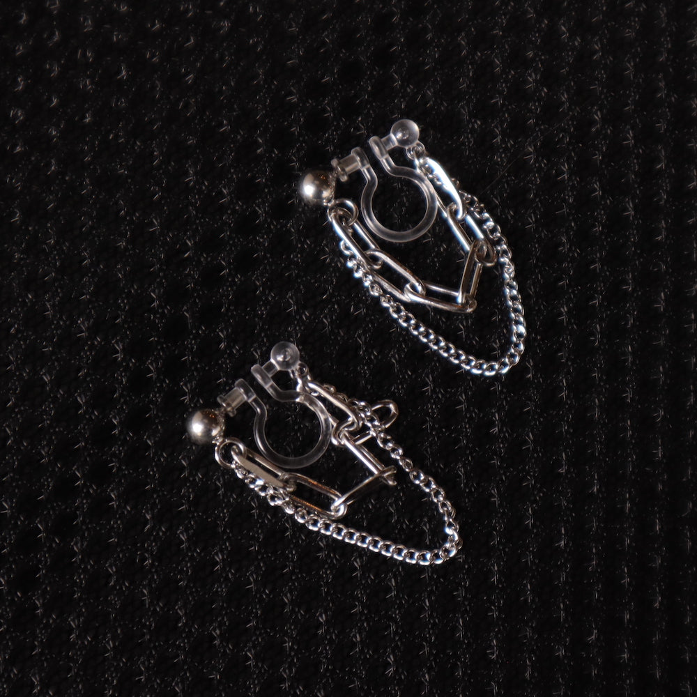 P123 stainless chain hoop pierce