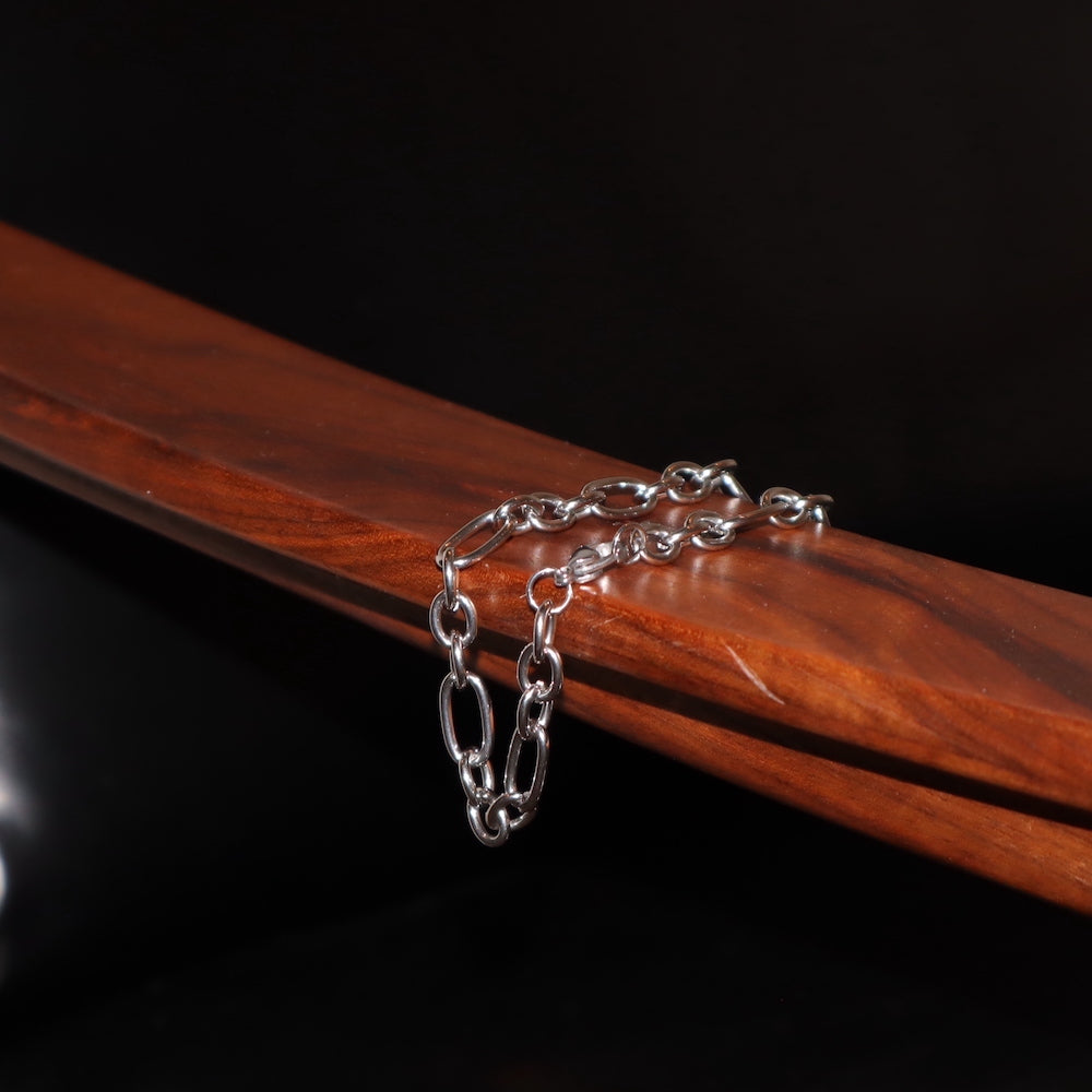 N058 stainless cross chain adjust free bracelet