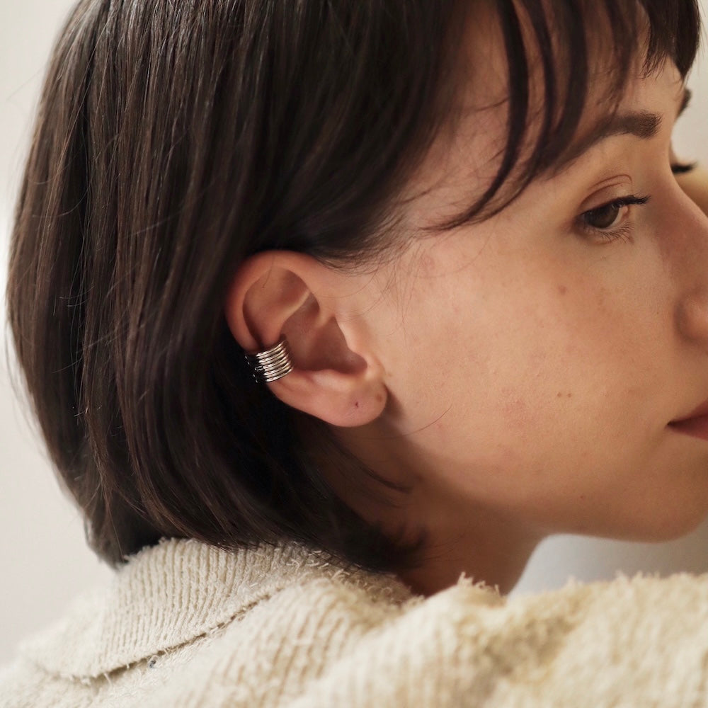 C030 stainless 2way design ear cuff