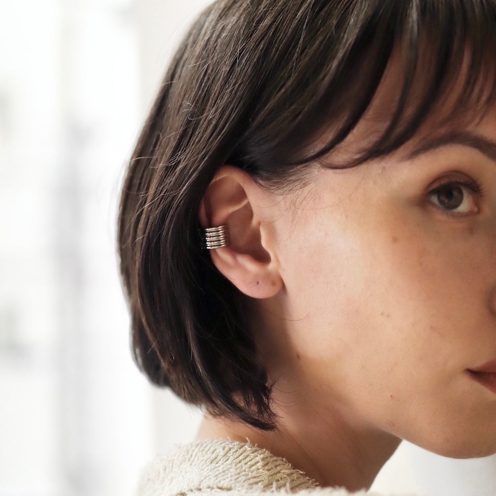 C030 stainless 2way design ear cuff