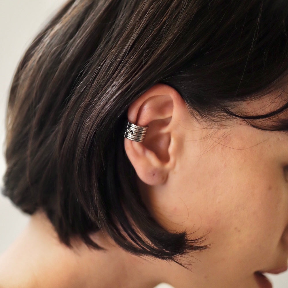 C030 stainless 2way design ear cuff