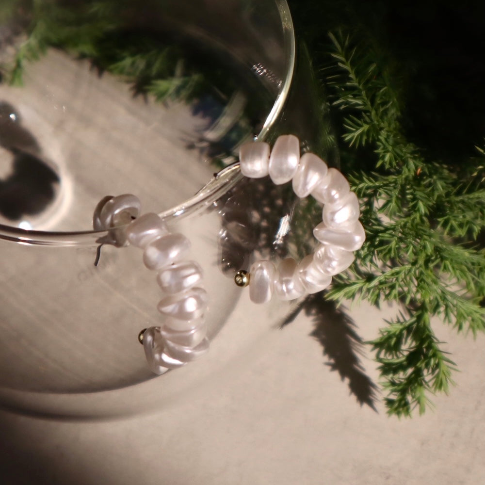 P243 half hoop pearl pierce