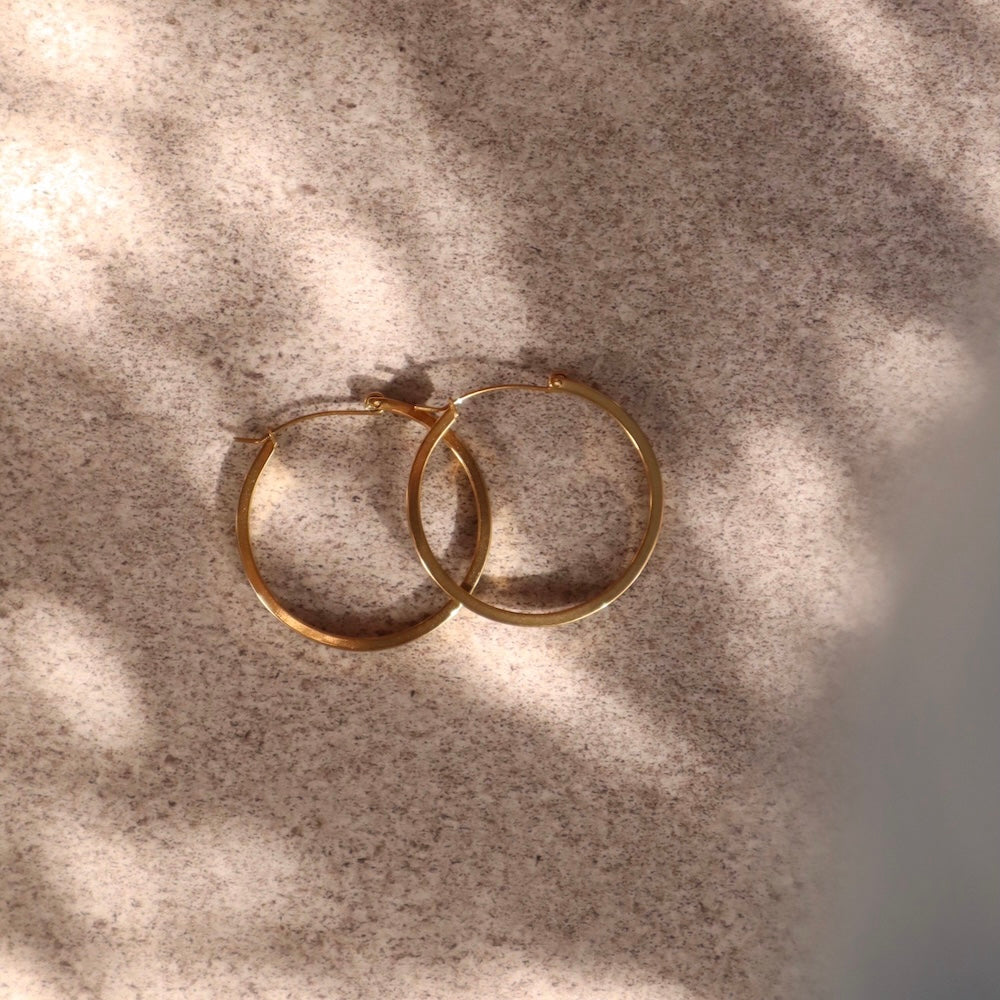 P292 stainless oversized hoop pierce