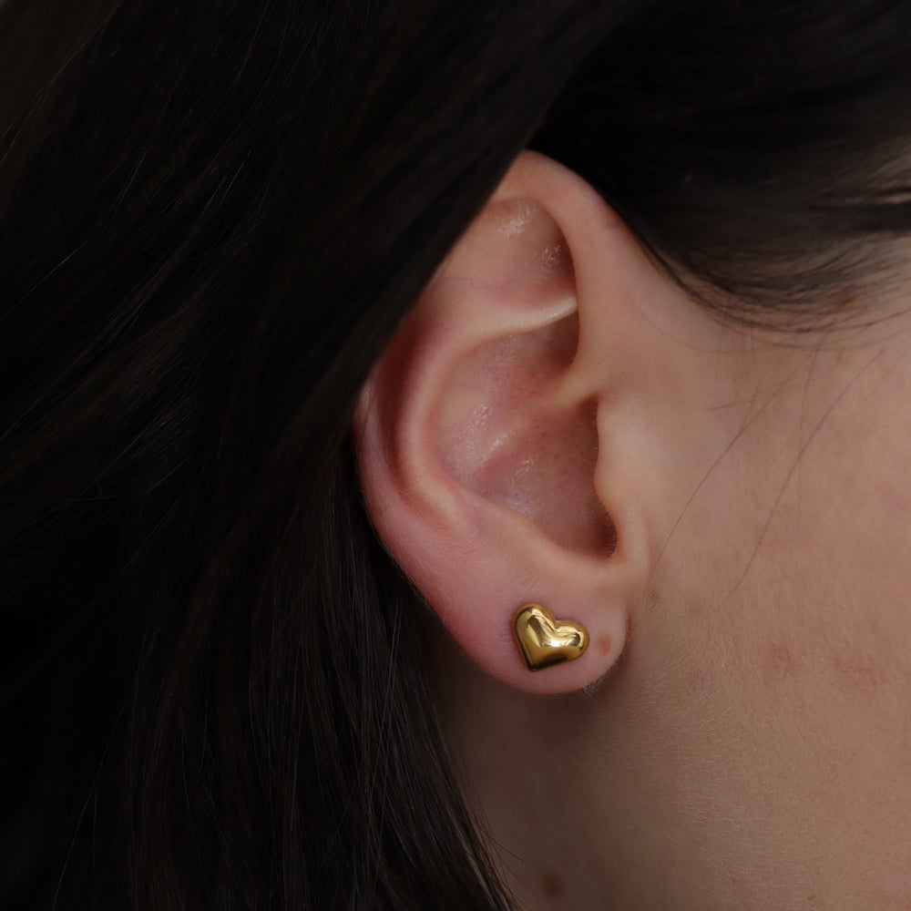 P072 stainless heart minimum pierce