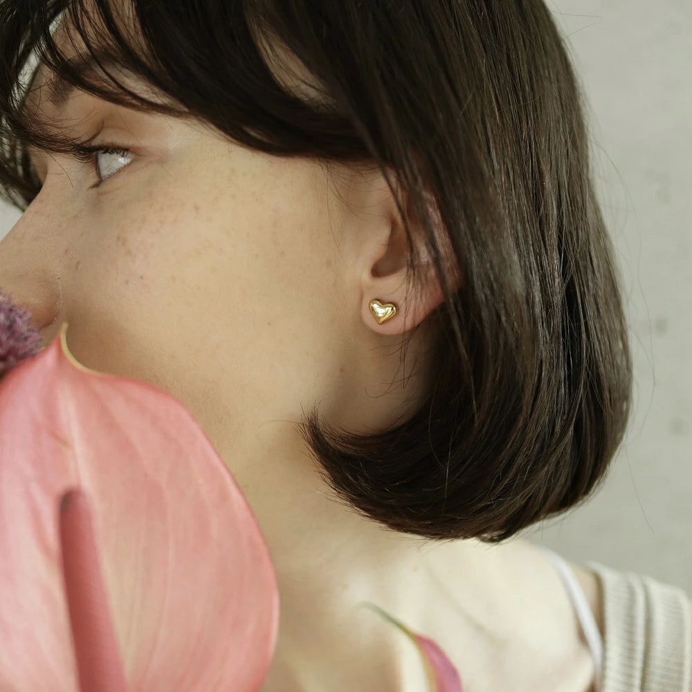 P072 stainless heart minimum pierce