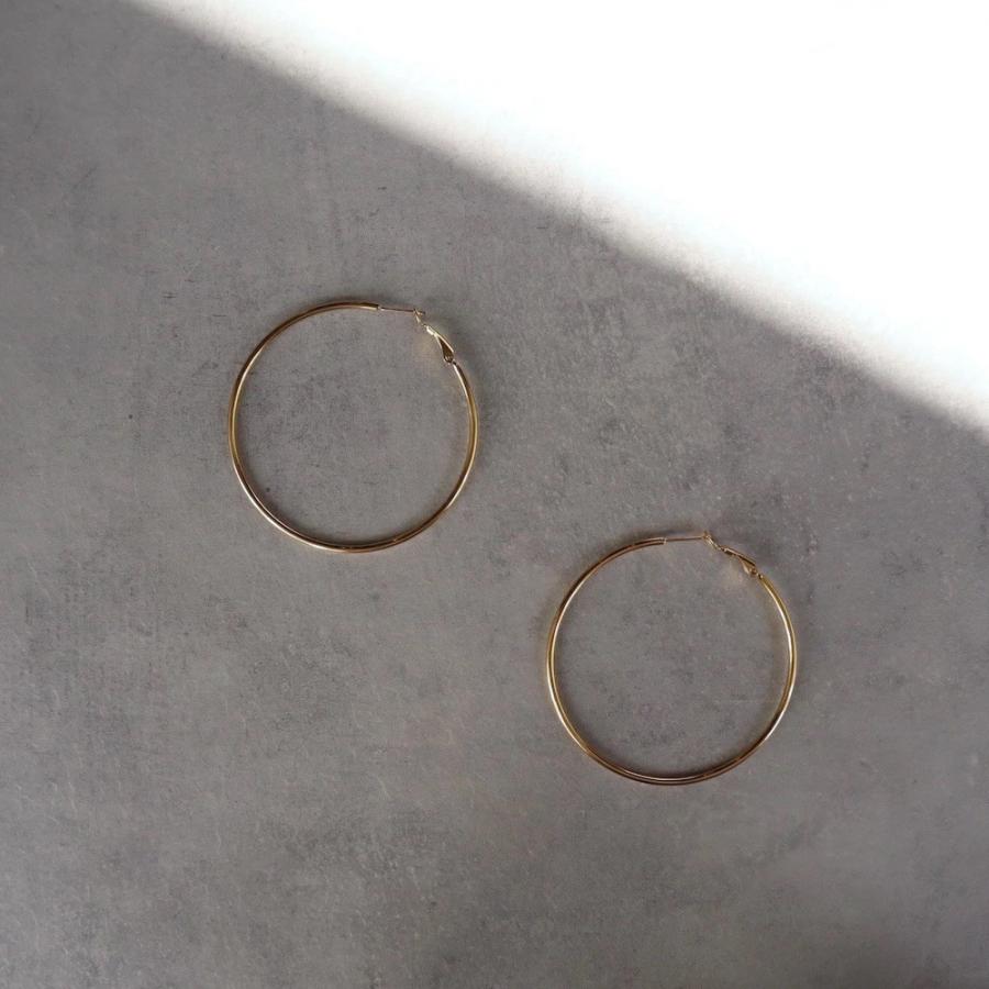 P241 stainless hoop pierce
