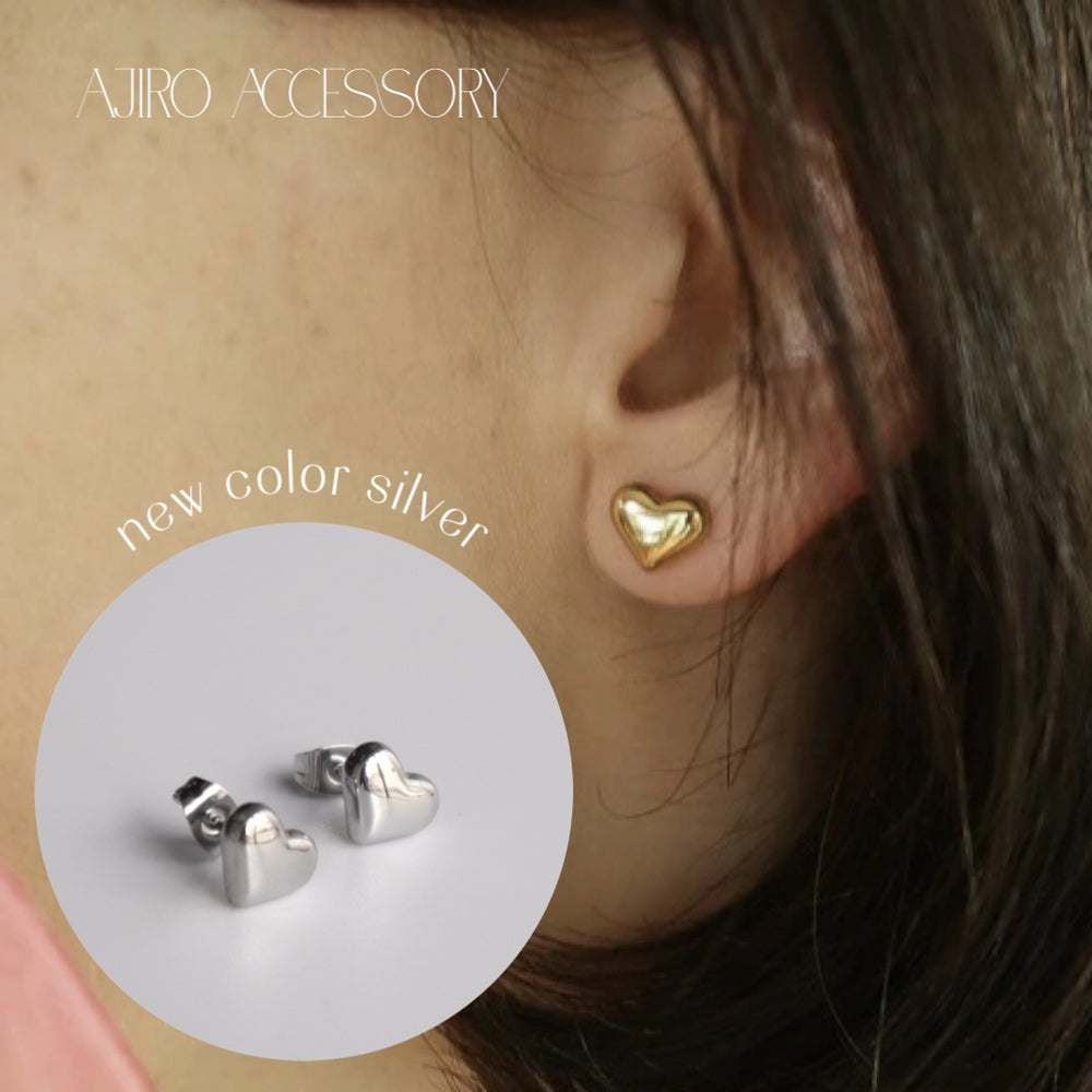 P072 stainless heart minimum pierce