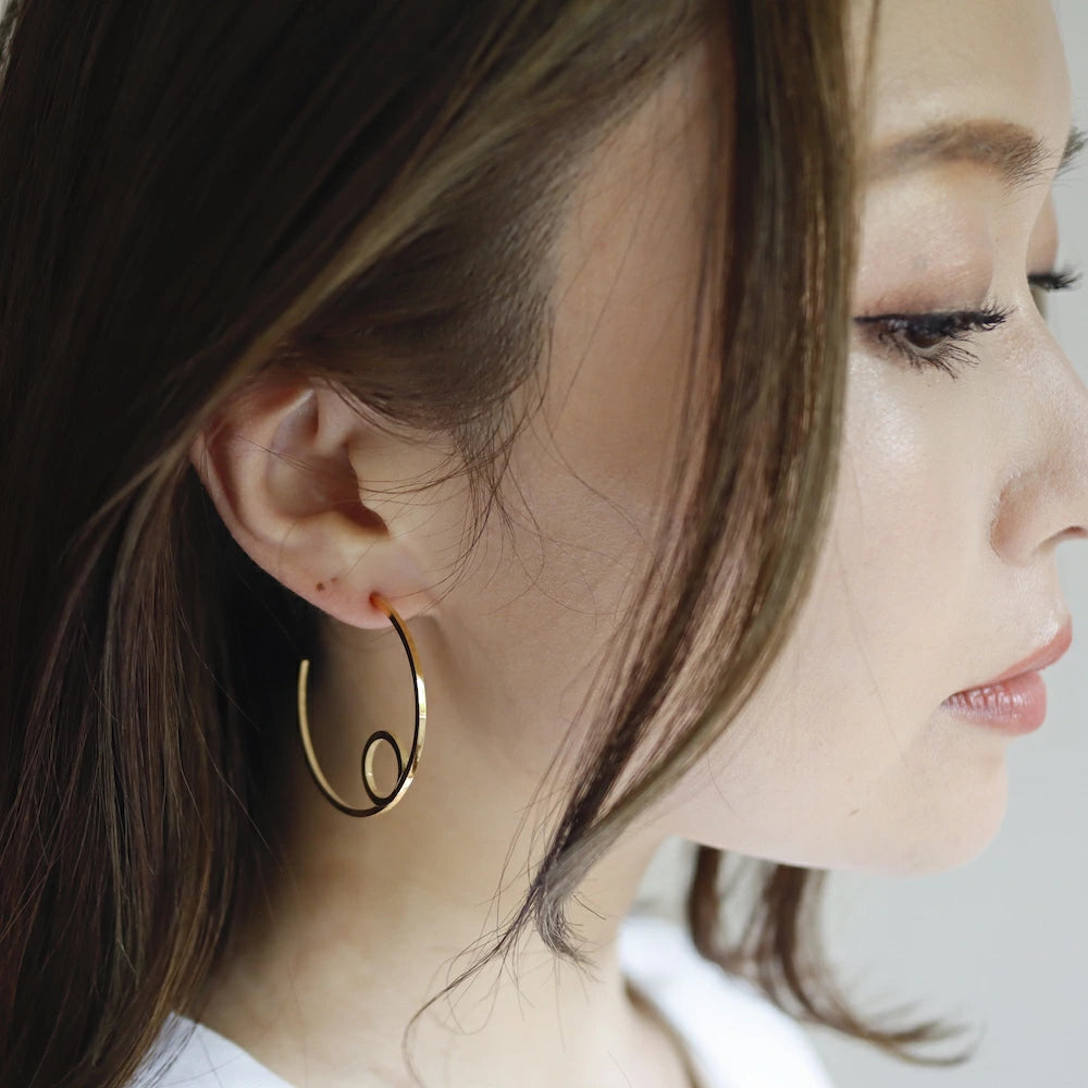 P250  stainless circle oversized pierce