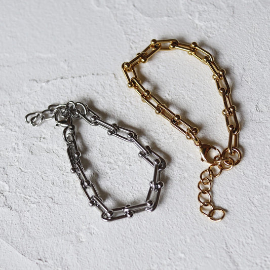 N102 stainless hard chain  bracelet