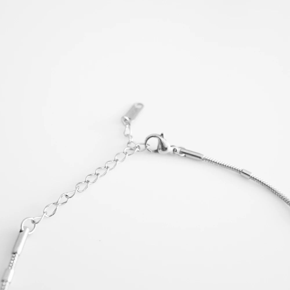 N116 stainless connect chain necklace
